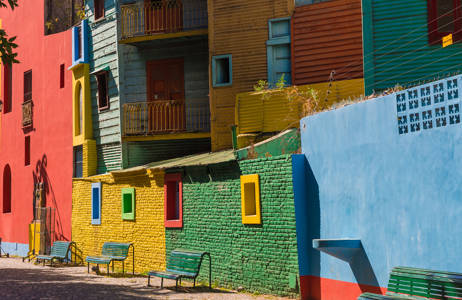 Kleurrijke gebouwen in Buenos Aires, Argentinië | Beste reistijd april | Beste bestemmingen april | Reiskalender | KILROY