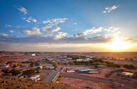 Coober Pedy is a charming small mining village