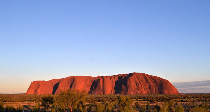 Uluru National park roadtrip australië outback