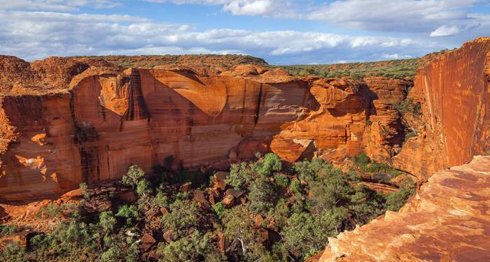 Kings Canyon in de Australische outback