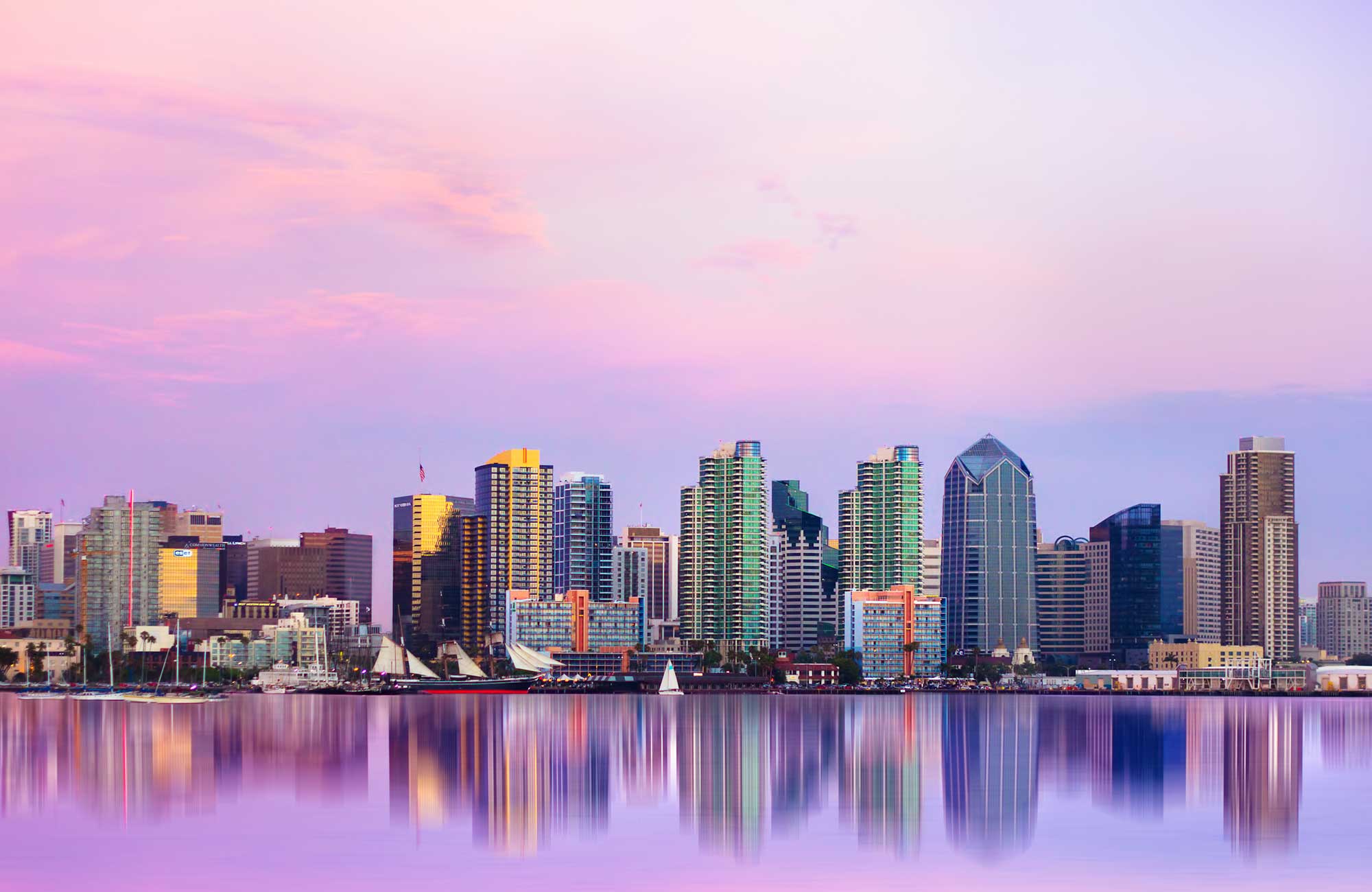 San Diego bij zonsondergang | Reizen met KILROY