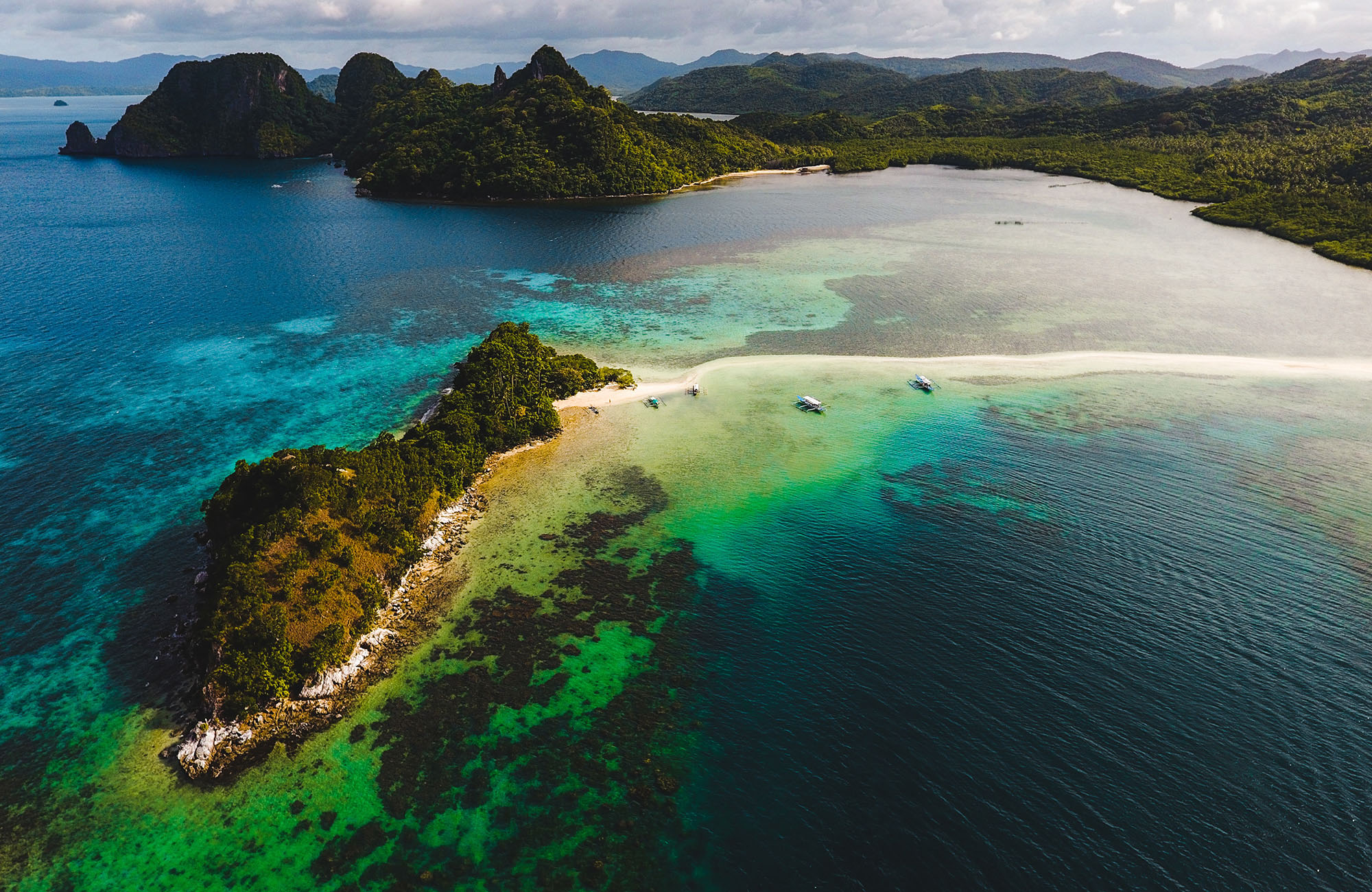Drone foto van El Nido, Filipijnen | Reizen 2020 | Beste bestemmingen 2020 | KILROY