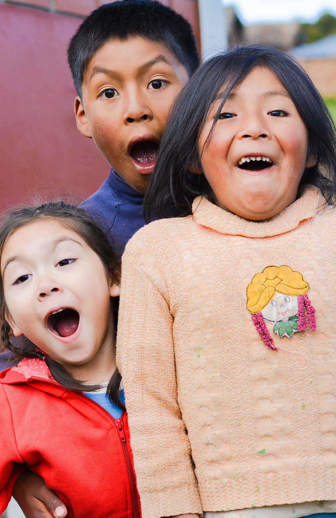 Drie kinderen | Vrijwilligerswerk in Zuid-Amerika | KILROY