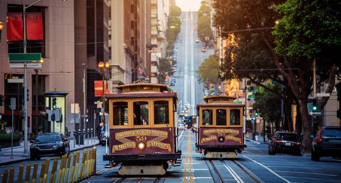 Rijdende trams in San Francisco | Rondreizen met KILROY