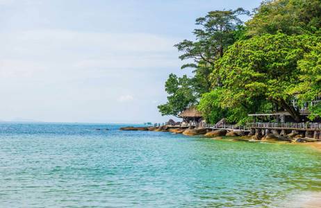 Uitzicht over de kustlijn van Cambodja | Beste reistijd februari | Beste bestemmingen februari | Reiskalender | KILROY