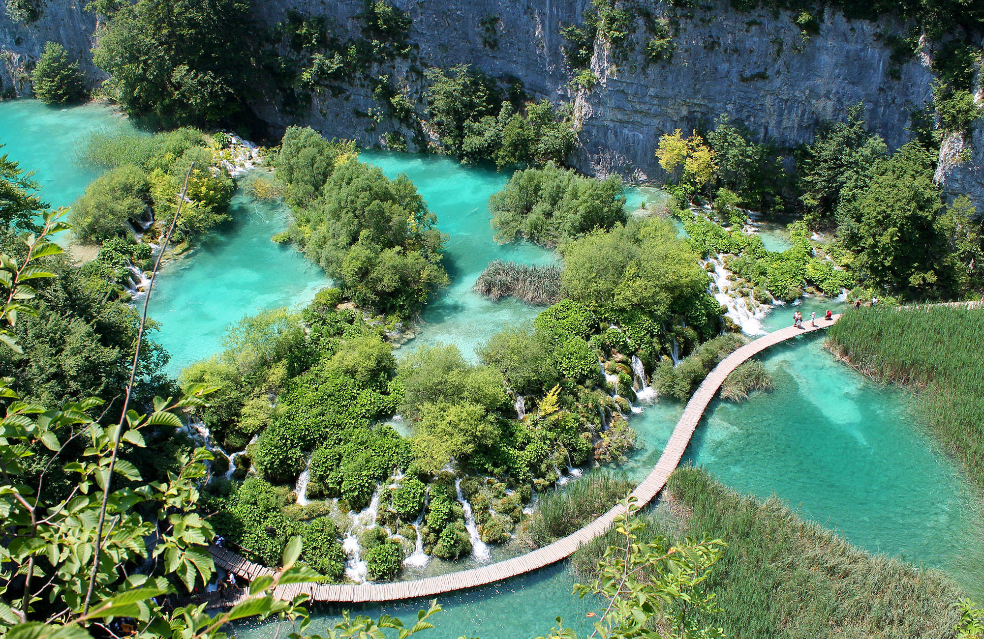 Luchtfoto van Plitvicer National Park | Reizen naar Kroatië | KILROY