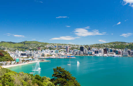 Uitzicht op de waterkant van Wellington in Nieuw-Zeeland | KILROY
