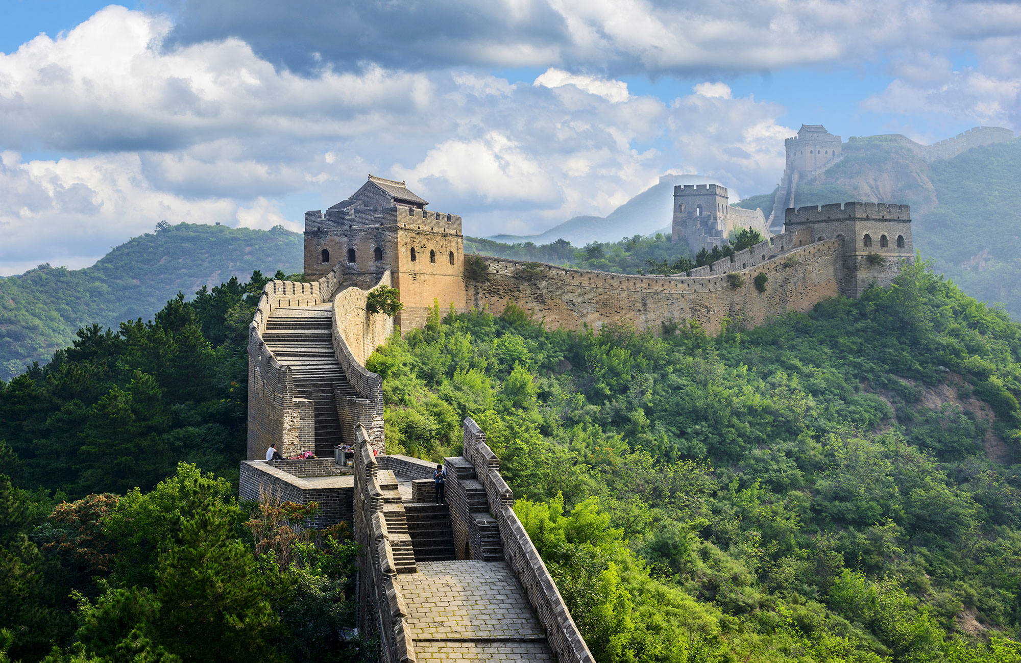 Uitzicht op de Chinese muur in China | Beste reistijd mei | Beste bestemmingen mei | Reiskalender | KILROY