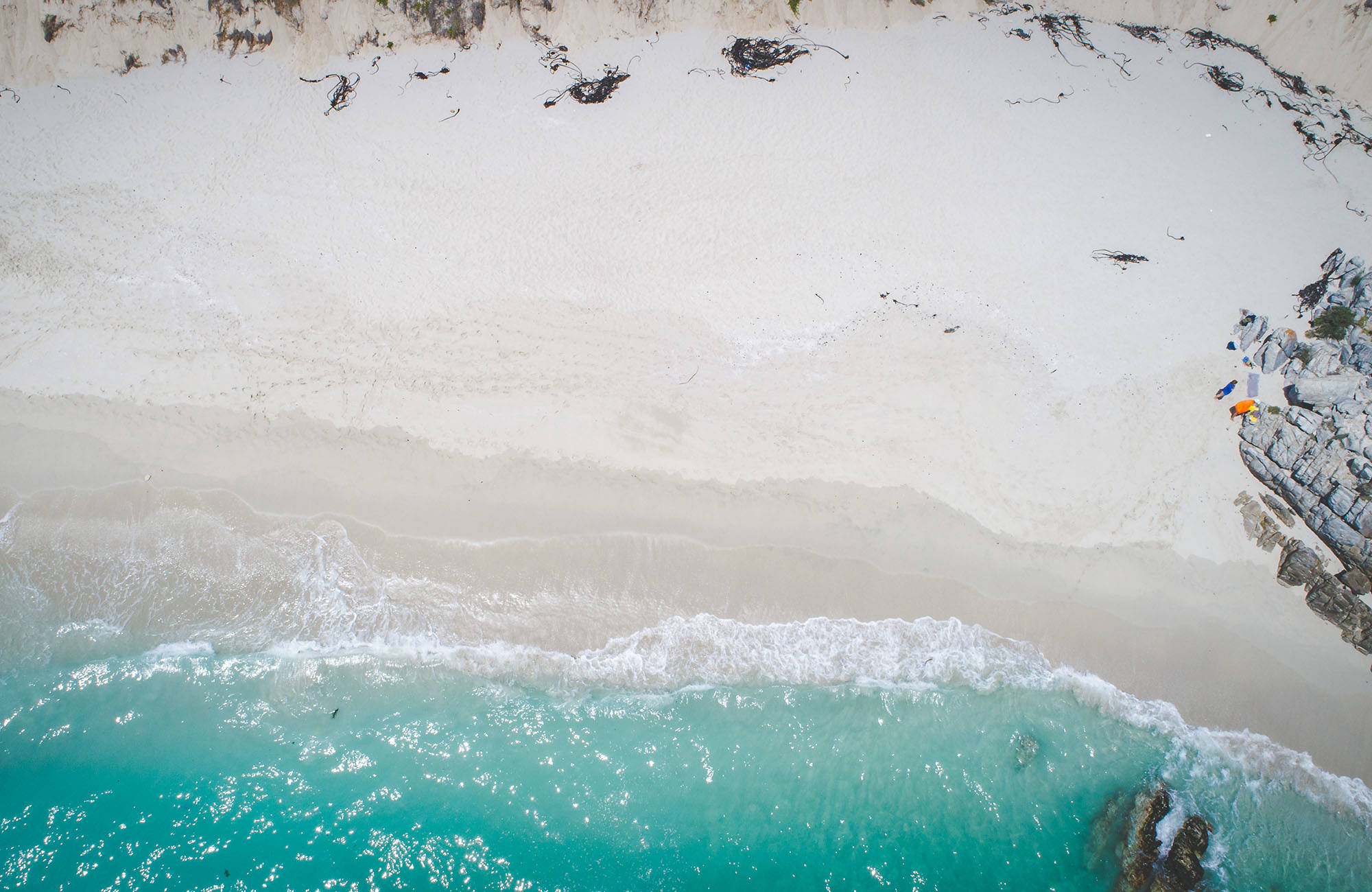 Luchtfoto van het strand van Zuid-Afrika | Geniet hiervan op jouw reis met KILROY