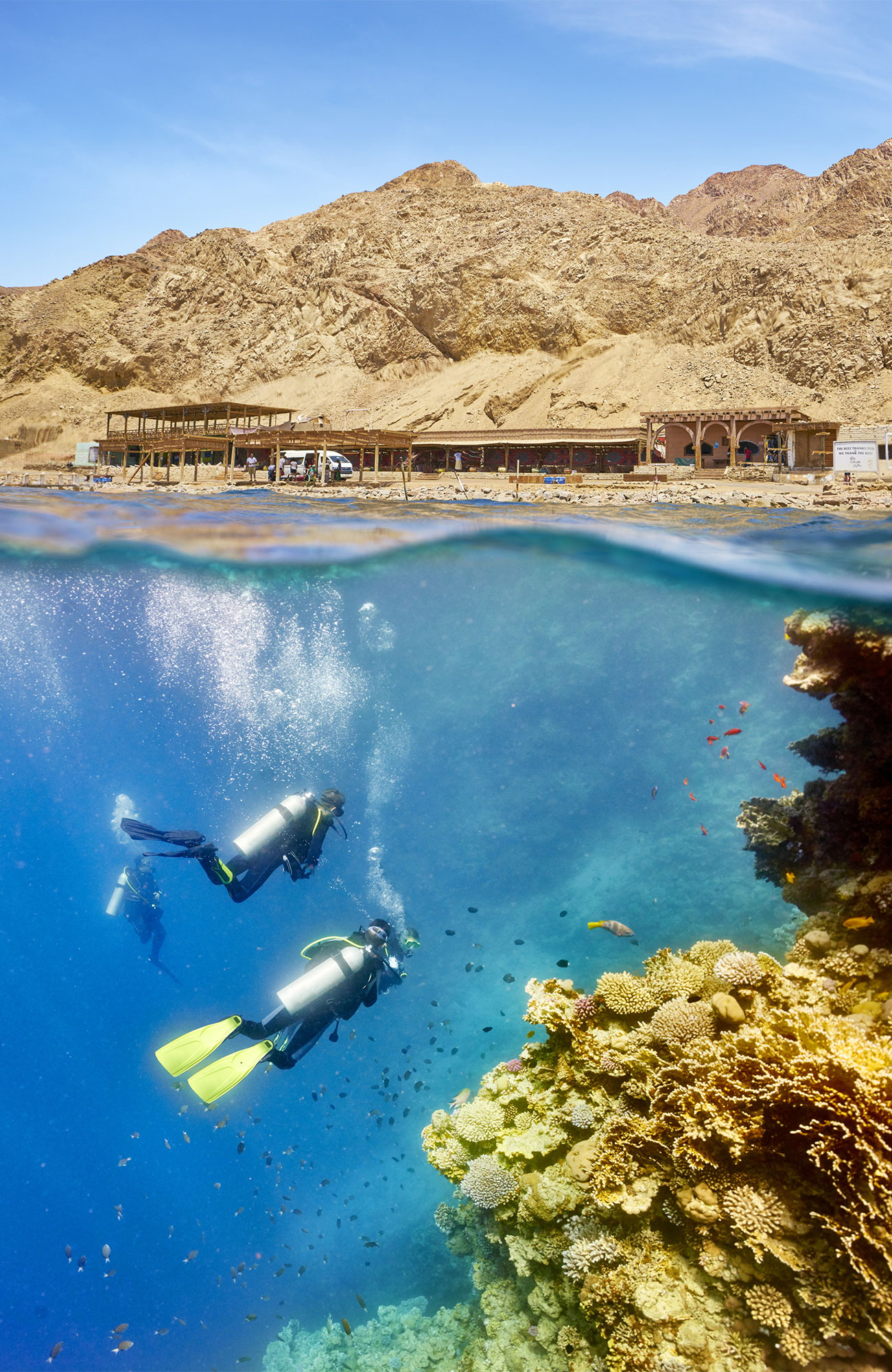 Duiken in Dahab