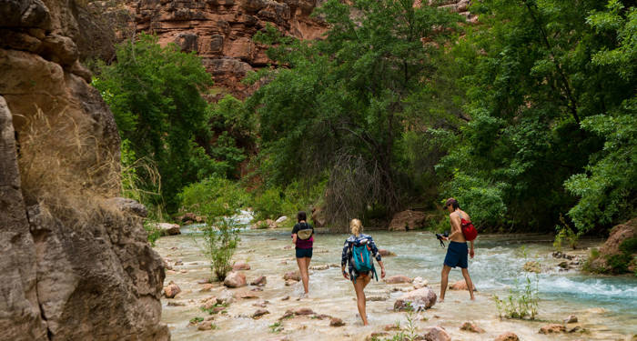 Backpackers bezoeken de Colorado river | Rondreizen met KILROY