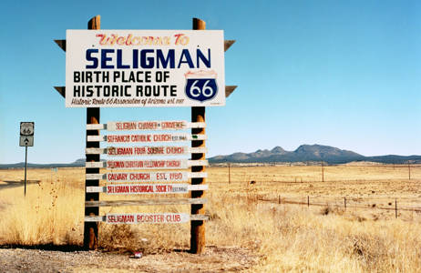 Bord langs Route 66 in Arizona | Beste reistijd september | Beste bestemmingen september | Reiskalender | KILROY