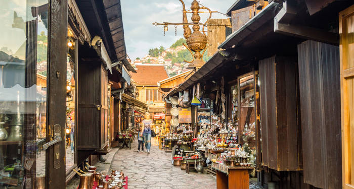 Bazaar in Sarajevo, Bosnië & Herzegovina | Roadtrip Slovenië, Kroatië & Bosnië Herzegovina | KILROY