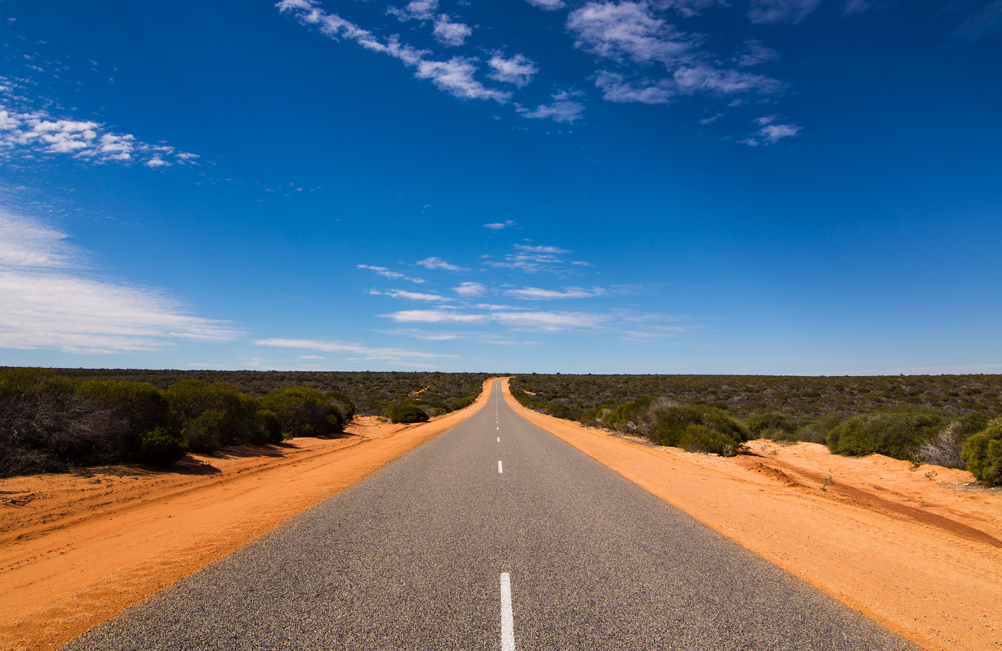 Weg door groen landschap in Australië | Camperhuur Australië | KILROY