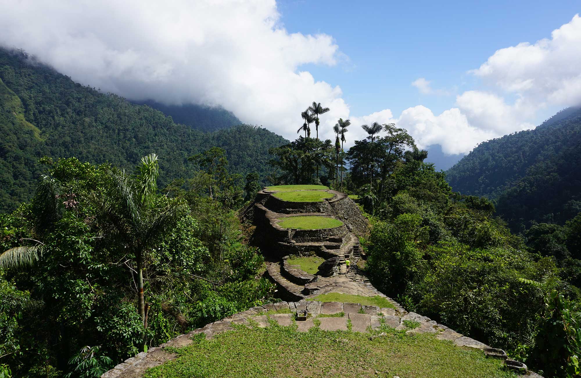 Colombia Lost City View Over Terass Cover