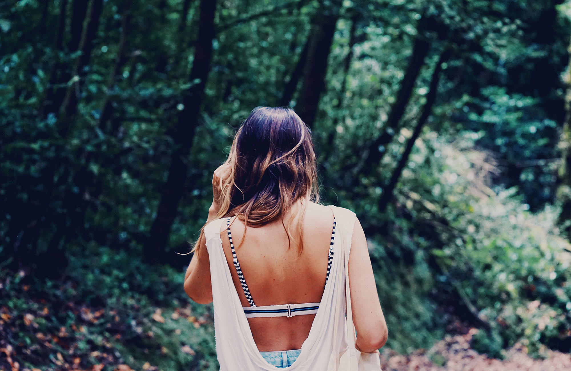 Inspiration Girl In The Woods Cover