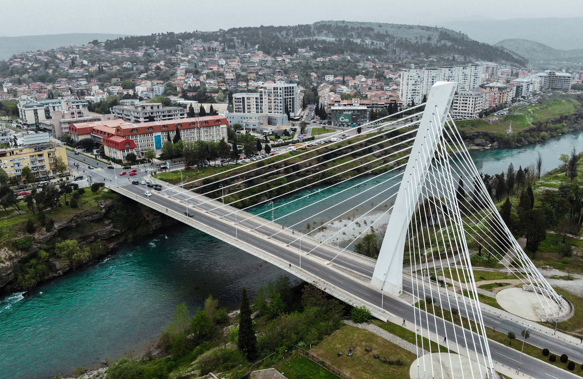 Millenium brug in Podgorica | Reizen naar Montenegro | KILROY