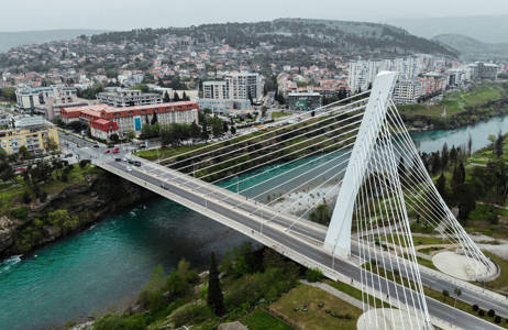 Millenium brug in Podgorica | Reizen naar Montenegro | KILROY