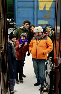 Reizigers bij de trein | Trans-Mongolië Express | Van Sint Petersburg naar Beijing | KILROY