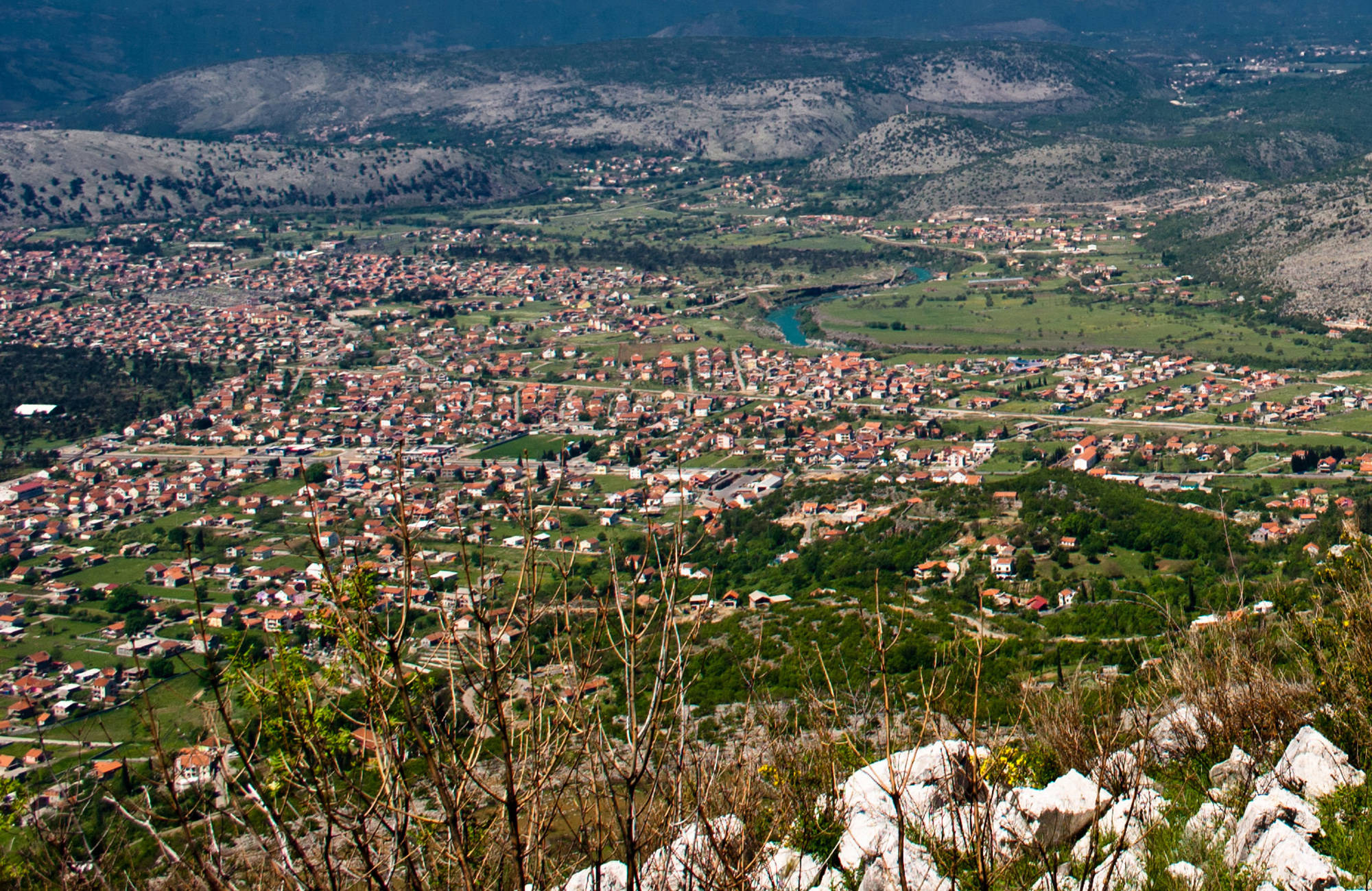 Luchtfoto van de stad | Reizen naar Podgorica | KILROY