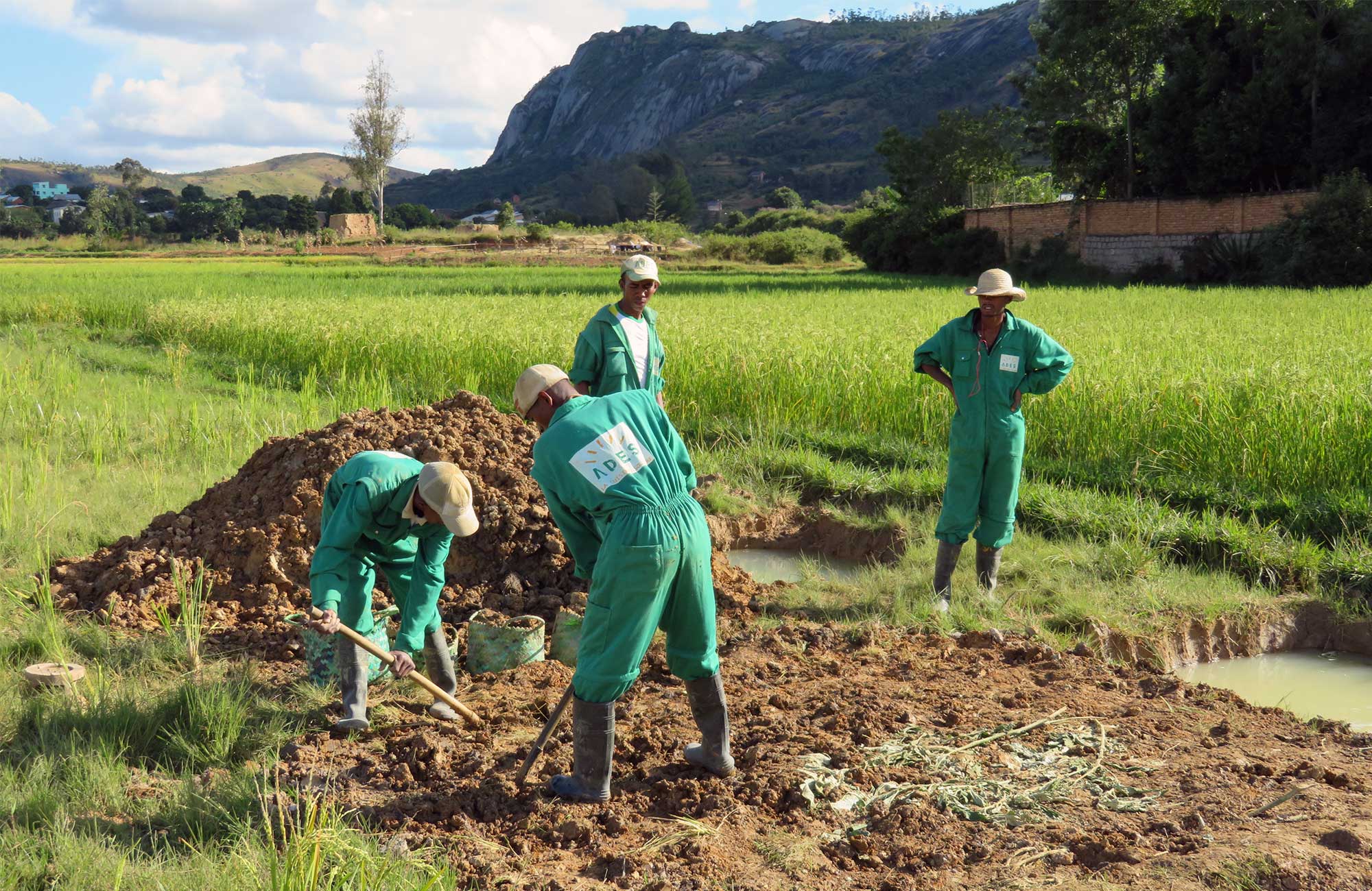 Myclimate Madagascar Initiative Men Digging In Clay Cover