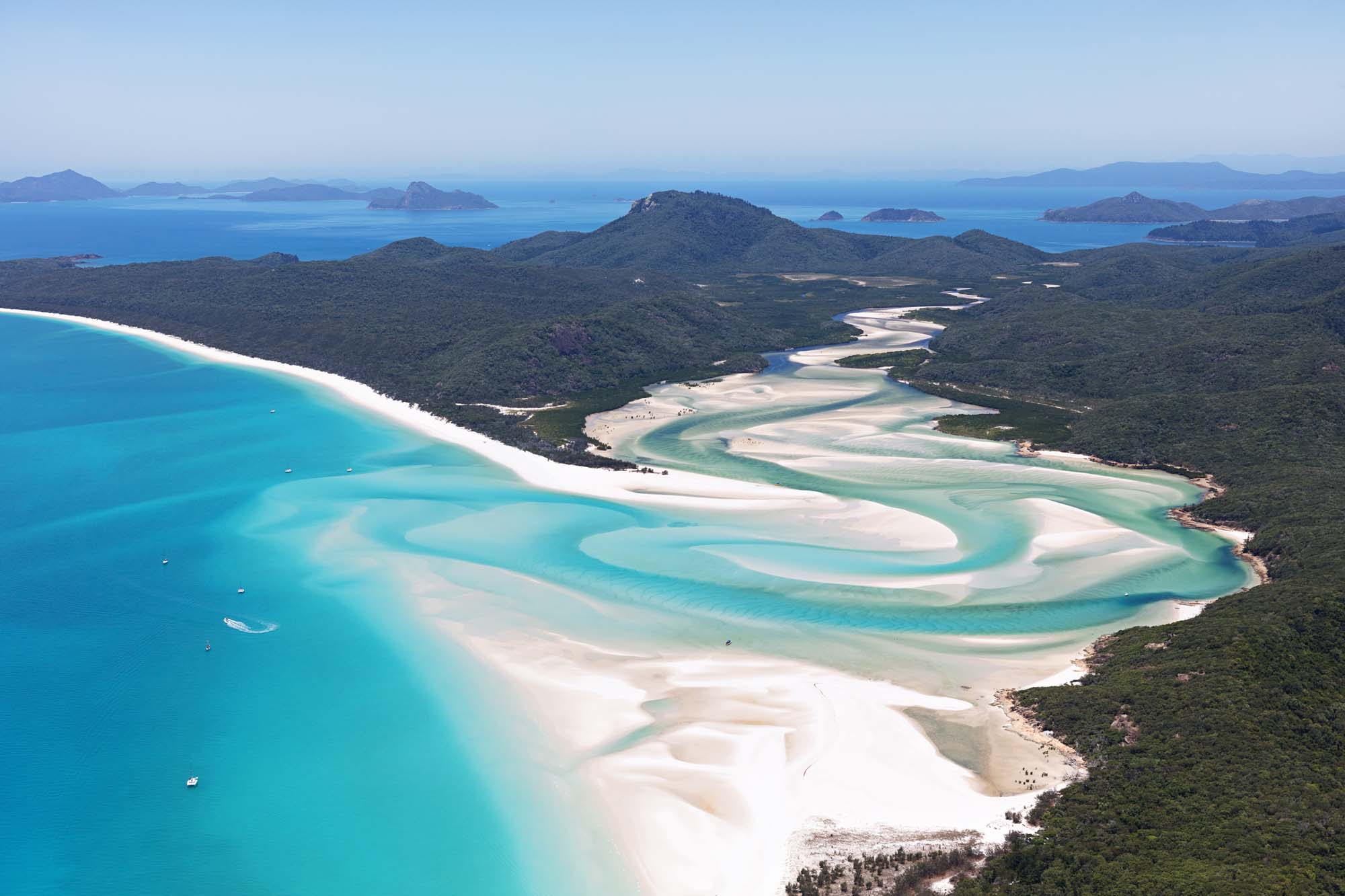 Whitsunday Islands gezien vanuit de lucht | KILROY