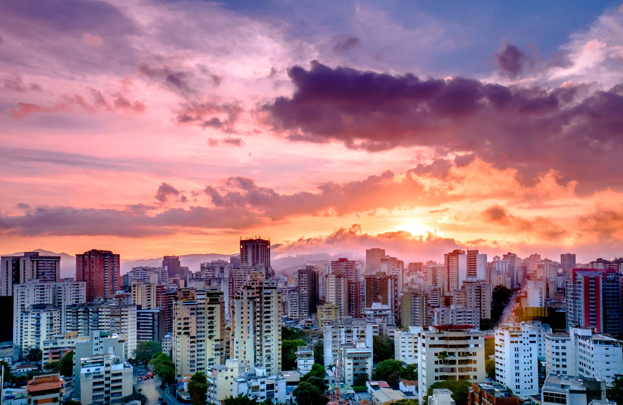Zonsondergang in Caracas | Reizen met KILROY