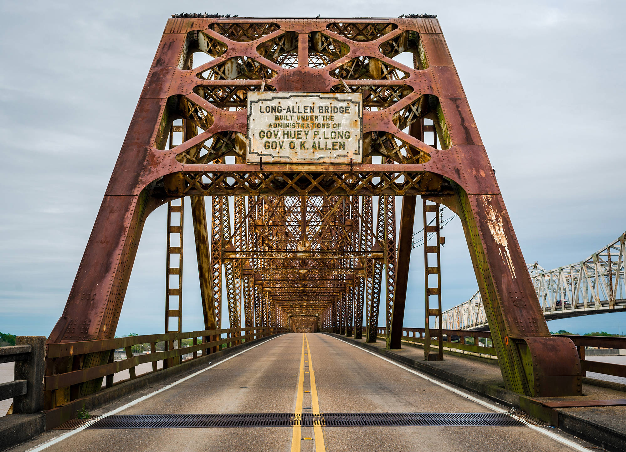Huey P long bridge in Louisiana