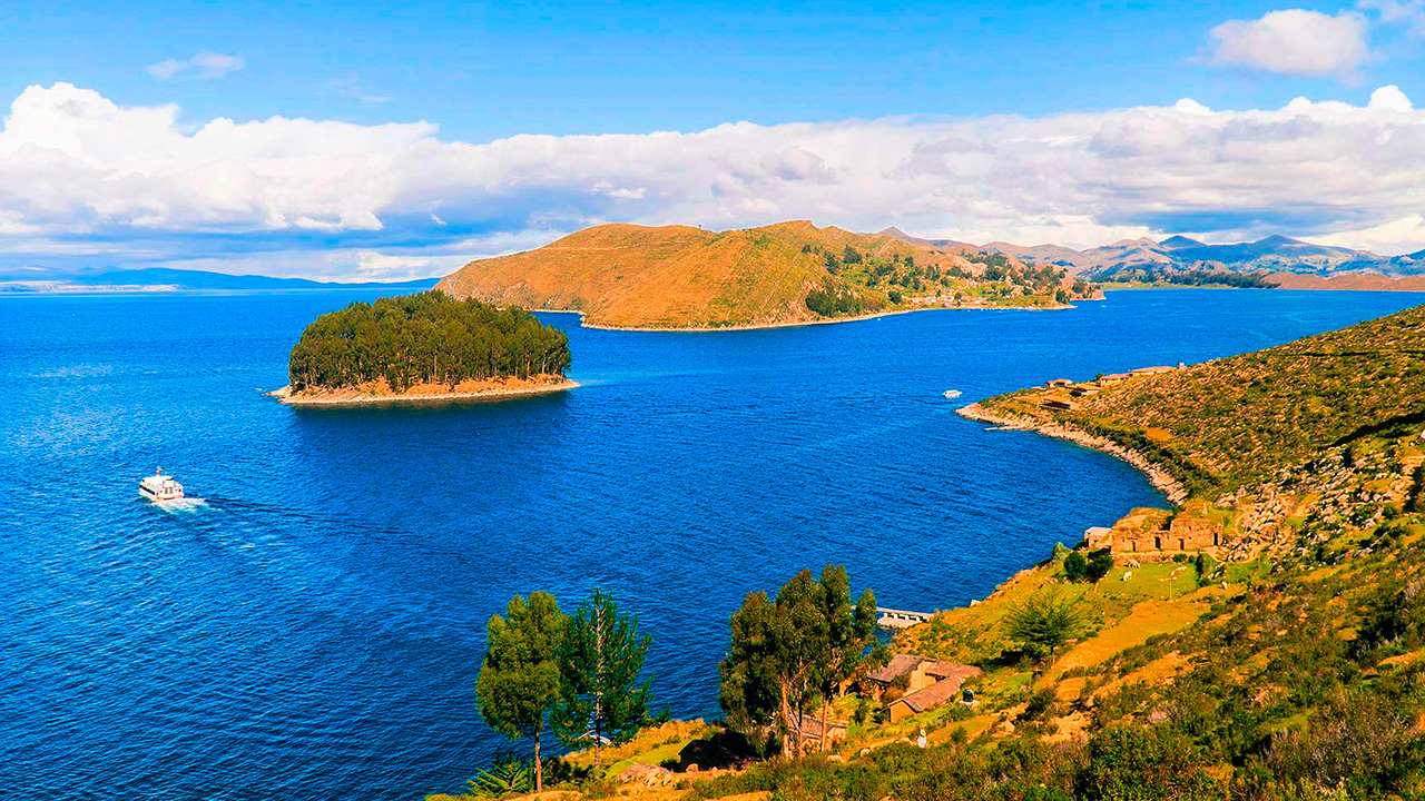 Lake Titicaca in Peru
